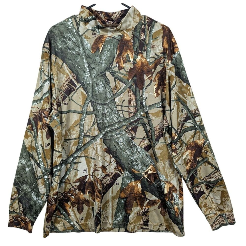 Outfitters Ridge Shirt Mens Large Camo Fusion 2.0 Long Sleeve Hunting Outdoor